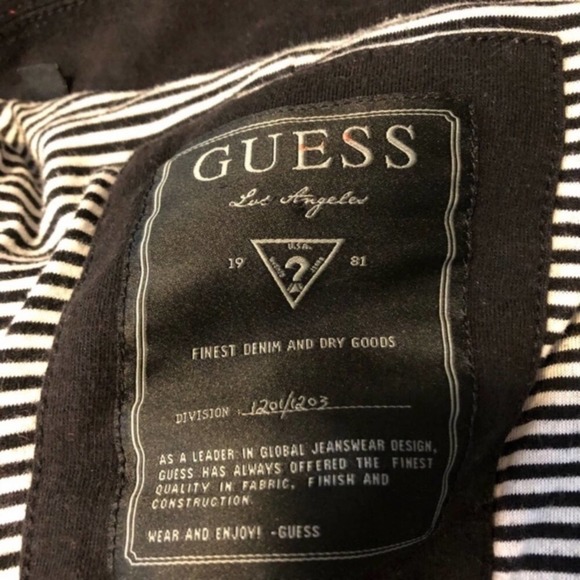 Guess Vintage 90s Women's Resort Boyfriend Blazer Black Cotton Size Small - Picture 4 of 5